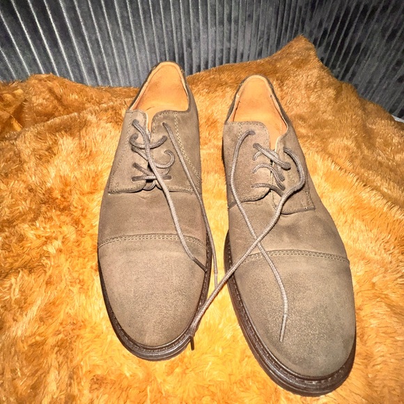MANGO MEN beautiful dress shoes! Distressed leather! - Picture 1 of 5